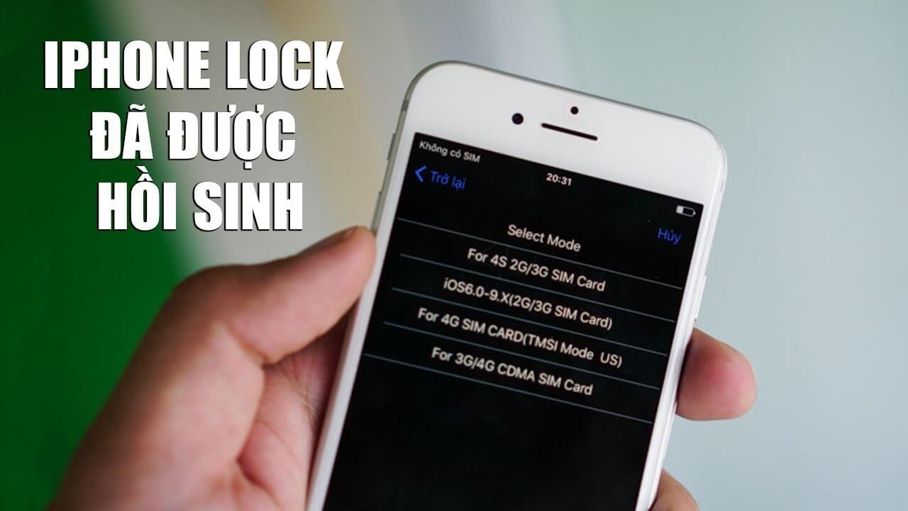 Cách fix lỗi iPhone Lock đơn giản