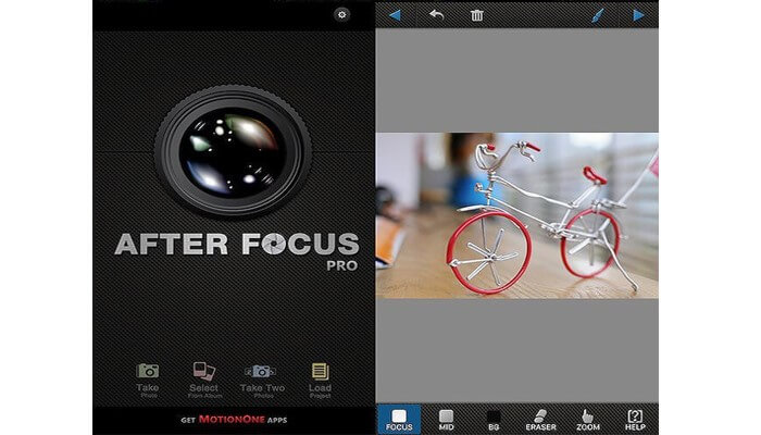 Ứng dụng chụp ảnh xóa phông đẹp trên iPhone- AfterFocus