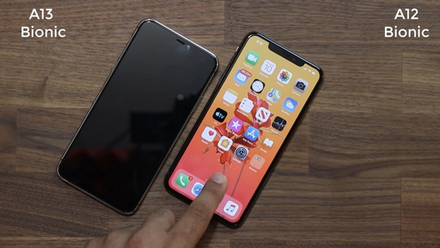 iPhone 11 Pro Max chạy chip A13 Bionic còn Xs Max chạy chip Apple A12 Bionic. iPhone 11 Pro Max chạy chip A13 Bionic còn Xs Max chạy chip Apple A12 Bionic.