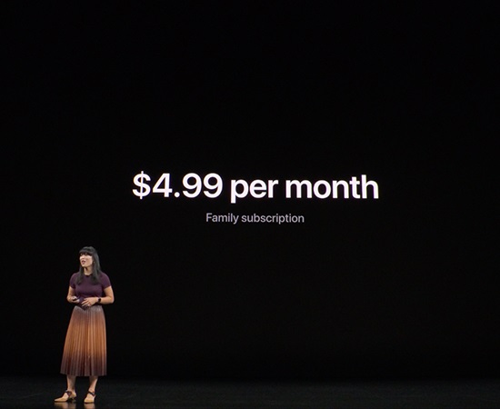 Phí dịch vụ Apple Arcade mỗi tháng là 4.99 USD Phí dịch vụ Apple Arcade mỗi tháng là 4.99 USD