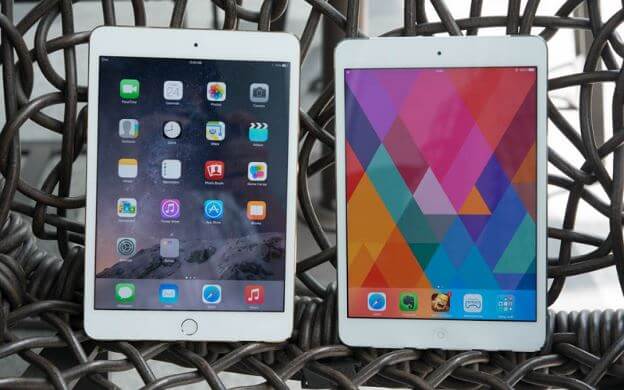 iPad Mini 2 và 3 ứng dụng công nghệ màn hình Retina iPad Mini 2 và 3 ứng dụng công nghệ màn hình Retina