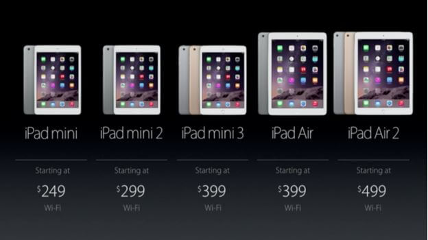 Apple đã chính thức cho ra mắt các phiên bản iPad Mini Apple đã chính thức cho ra mắt các phiên bản iPad Mini