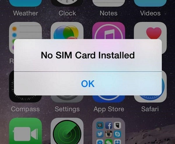 Nguyên nhân khiến iPhone không nhận sim Nguyên nhân khiến iPhone không nhận sim