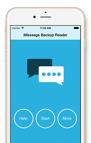 Backup tin nhắn iPhone bằng Message Backup Reader