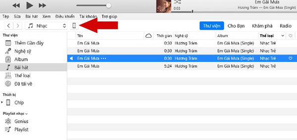 Cách cài nhạc chuông cho iPhone bằng iTunes (3)