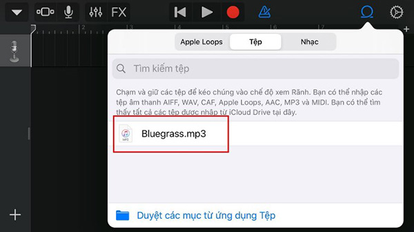 Cách cài nhạc chuông cho iPhone trên máy tính bằng GarageBand (1)