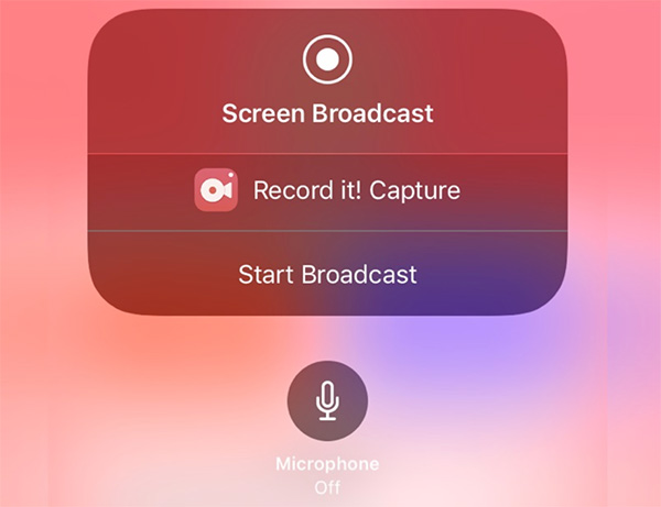 Phần mềm quay video màn hình iPhone Record it!
