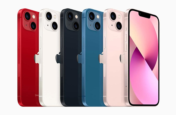 iPhone 13 và các tùy chọn về màu sắc.