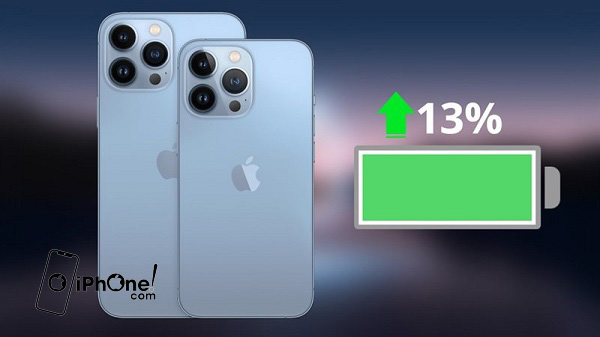 Thời lượng pin trên các phiên bản iPhone 13 được cải tiến 