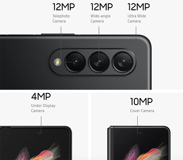 Camera Tele 3X sẽ được trang bị trên Galaxy Z Fold4 5G (2)