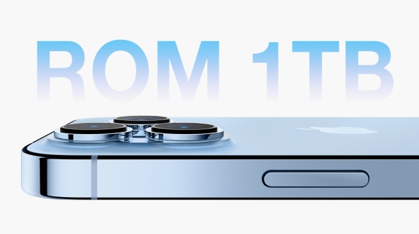 iPhone 1TB trên iPhone 13 Pro và 13 Pro Max là phiên bản dung lượng lớn nhất