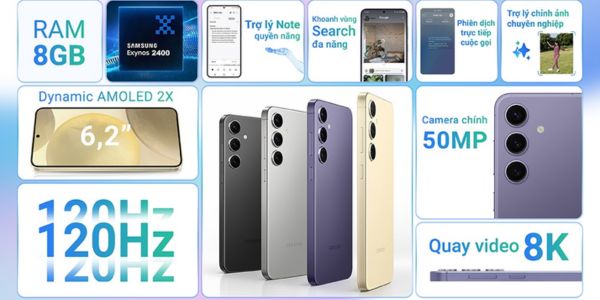 Samsung Galaxy S24 là một chiếc smartphone cao cấp đáng mua năm 2024