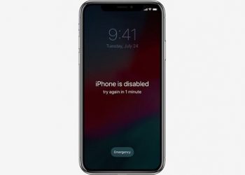 Tại sao iPhone bị vô hiệu hóa? 