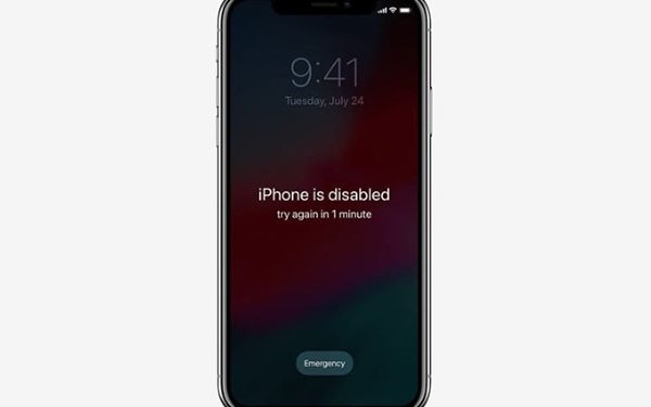 Tại sao iPhone bị vô hiệu hóa?