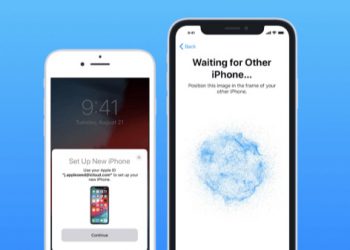 Chuyển dữ liệu từ iPhone sang iPhone bằng quét mã trên 2 điện thoại