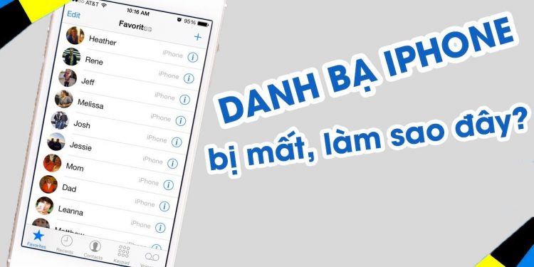 Cách khôi phục danh bạ đã xóa trên iPhone đơn giản nhất