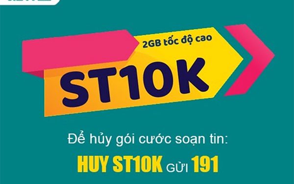 Hướng dẫn hủy ST10K của Viettel