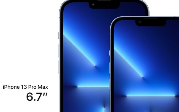 iPhone 13 Pro Max có màn hình rộng lên đến 6.7 inches