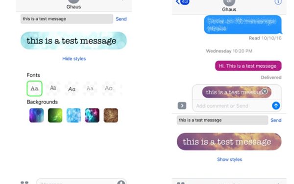 Cách thay đổi giao diện tin nhắn cho iPhone