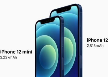 iPhone 12 bản tiêu chuẩn có dung lượng pin đạt 2.815 mAh