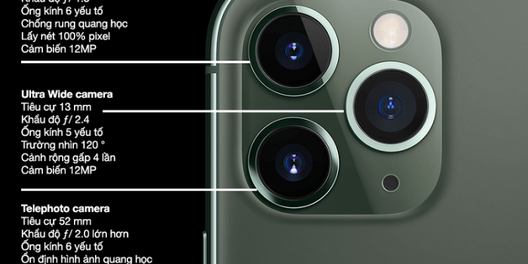 iPhone 3 camera tích hợp nhiều tính năng máy ảnh và quay phim chuyên nghiệp