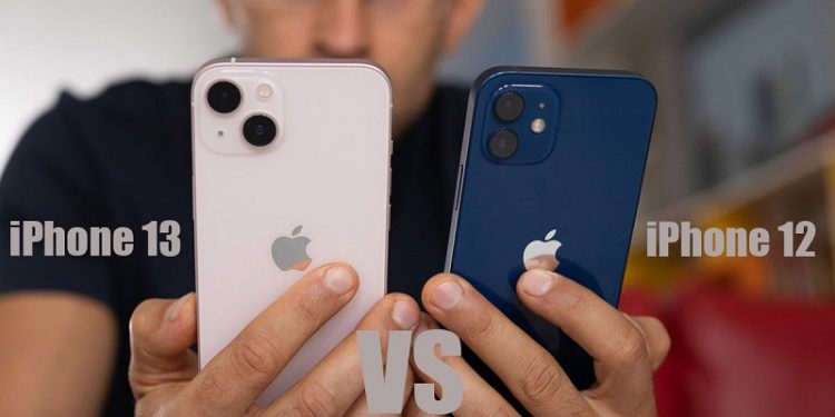 Giá bán iPhone 13 cao hơn iPhone 12