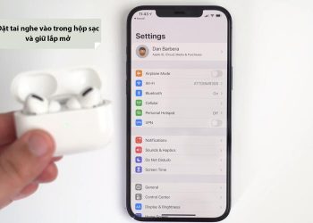Reset lại AirPods: