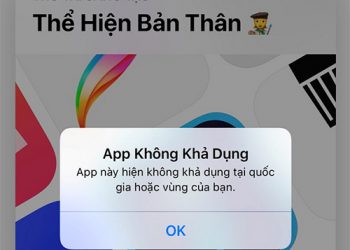 Không cài được ứng dụng.