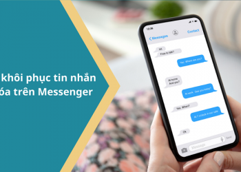 khôi phục tin nhắn đã xóa trên messenger iphone