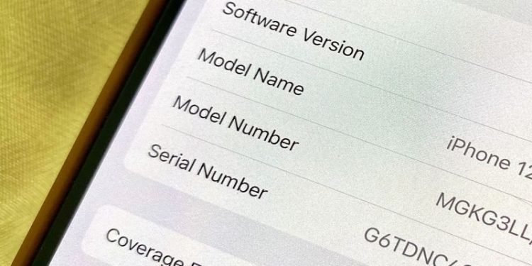 Số máy iPhone bắt đầu bằng chữ M được hiểu như thế nào?