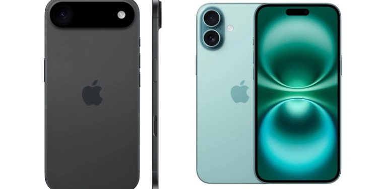 iPhone Air và iPhone 16 Plus ai mỏng hơn