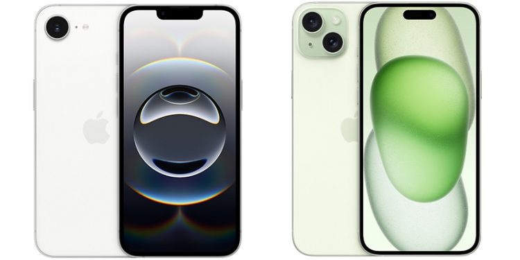 so sánh iPhone 16e và iPhone 15